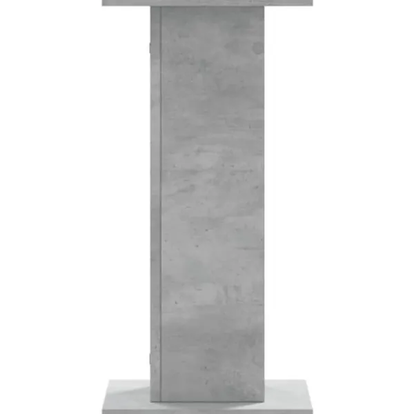 Plantestativer^Plantestativer 2 stk. - Stabilt konstrueret træ | Farve: Betongrå | Størrelse: 30x30x60 cm
