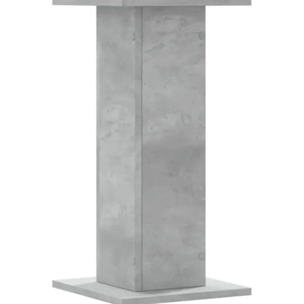 Plantestativer^Plantestativer 2 stk. - Stabilt konstrueret træ | Farve: Betongrå | Størrelse: 30x30x60 cm