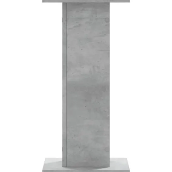 Plantestativer^Plantestativer 2 stk. - Stabilt konstrueret træ | Farve: Betongrå | Størrelse: 30x30x60 cm