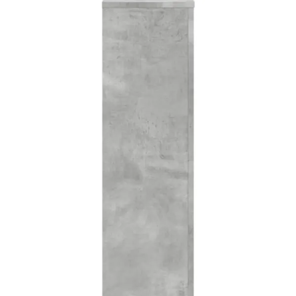 Plantestativer^Plantestativer 2 stk. - Stabilt og tidløst design | Størrelse: 25x25x80 cm | Farve: Betongrå