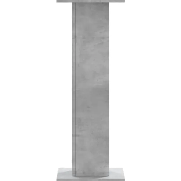 Plantestativer^Plantestativer 2 stk. - Stabilt trædesign | Størrelse: 30x30x80 cm | Farve: Betongrå