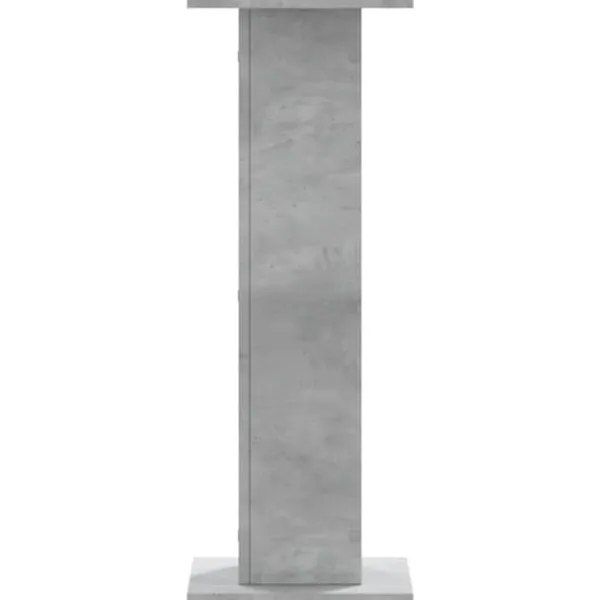 Plantestativer^Plantestativer 2 stk. - Stabilt trædesign | Størrelse: 30x30x80 cm | Farve: Betongrå