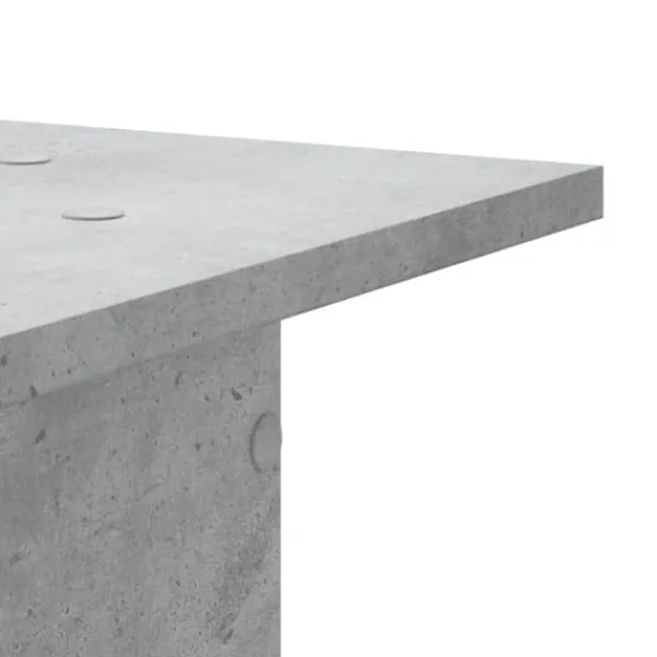 Plantestativer^Plantestativer 2 stk. - Stabilt trædesign | Størrelse: 30x30x80 cm | Farve: Betongrå