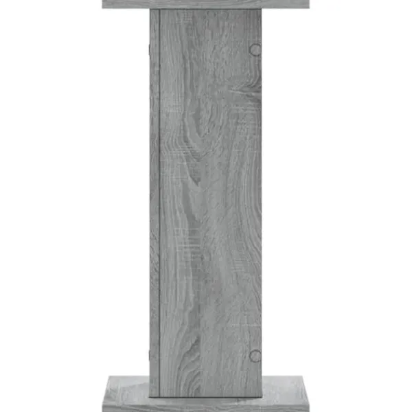 Plantestativer^Plantestativer 2 stk. - Stabilt konstrueret træ | Farve: Grå sonoma-eg | Størrelse: 30x30x60 cm