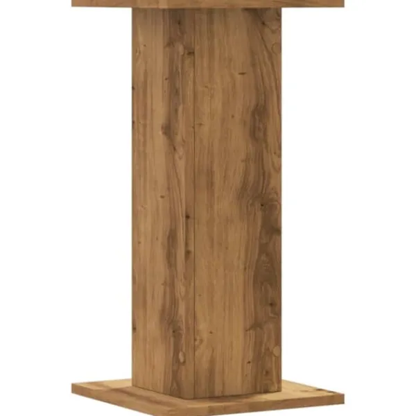 Plantestativer^Plantestativer 2 stk. - Stabilt trædesign | Farve: Egetræsfarve | Størrelse: 30x30x60 cm