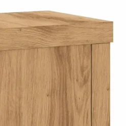 Plantestativer^Plantestativer 2 stk. i konstrueret træ - Høj kvalitet | Størrelse: 10x10x18 cm | Farve: Egetræsfarvet