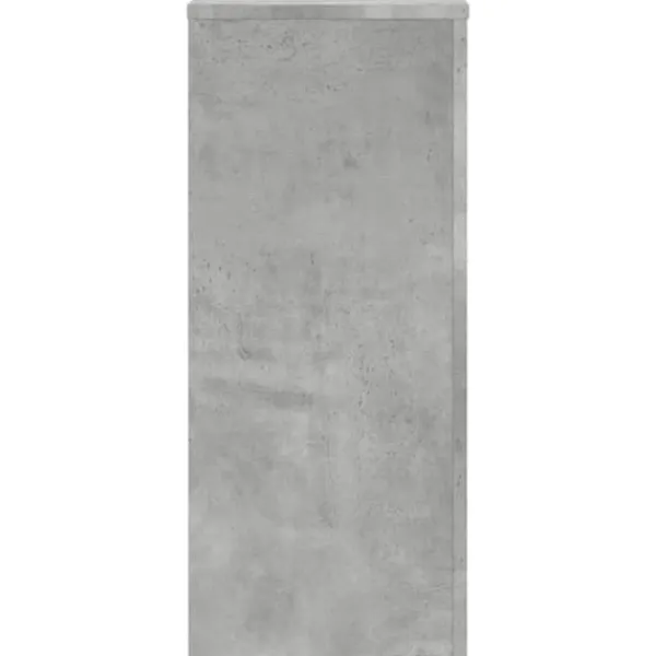 Outlet Plantestativer 2 stk. i konstrueret træ - Slidstærk design | Størrelse: 30x30x70 cm | Farve: Betongrå Plantestativer