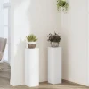 Discount Plantestativer 2 stk. i konstrueret træ - Stabil og minimalistisk | Størrelse: 17x17x60 cm Plantestativer