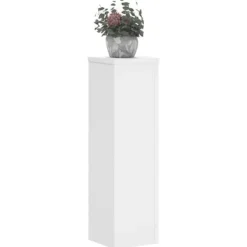 Discount Plantestativer 2 stk. i konstrueret træ - Stabil og minimalistisk | Størrelse: 17x17x60 cm Plantestativer