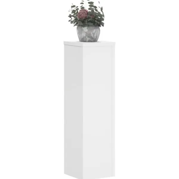 Discount Plantestativer 2 stk. i konstrueret træ - Stabil og minimalistisk | Størrelse: 17x17x60 cm Plantestativer