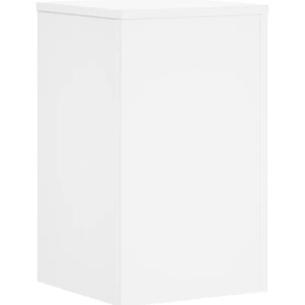 Plantestativer^Plantestativer 2 stk. til indendørs brug - Konstrueret træ | Størrelse: 30x30x50 cm | Farve: Hvid