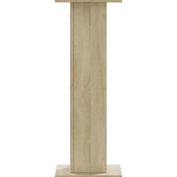 Best Plantestativer i 2-pak - Hule træstativ | Størrelse: 30x30x80 cm | Farve: Sonoma-eg Plantestativer