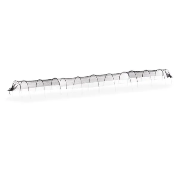 Drivhus^Plantevæksttunnel, 51x55x700 cm, Sort