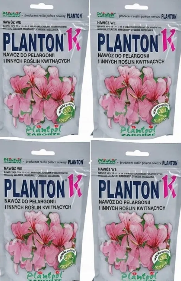 Gødningsmidler^PLANTON K Multikomponentgødning til pelargonier og blomstrende planter 200 g