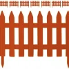 Havedekorationer^Plastikhegn 3,2 m terrakotta