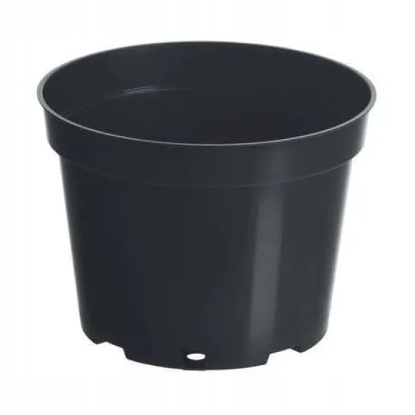 Krukker & Plantebeholdere^Plastikproduktionsgryde sort 10l 28 cm