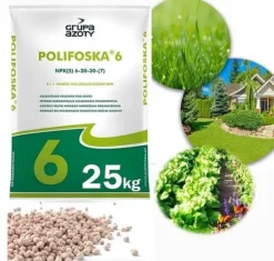 Clearance Polifoska 6 gødningsgranulat 25 kg 25 l Gødningsmidler