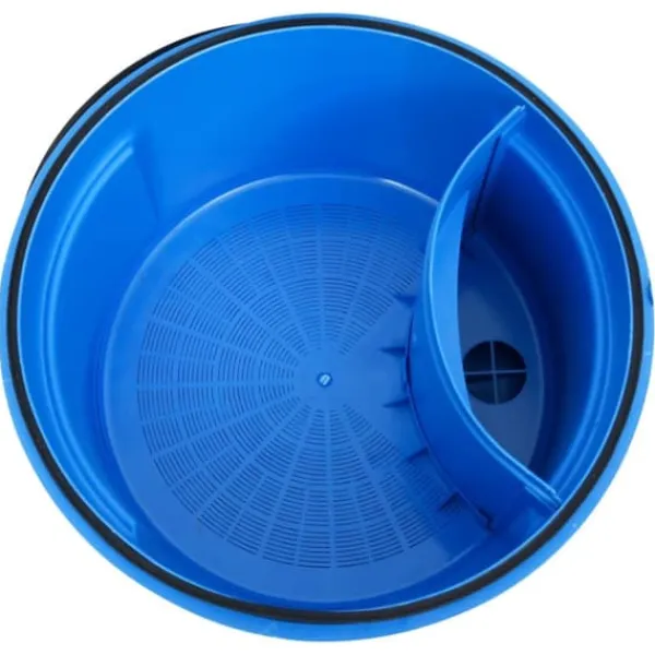 Pool- & Spatilbehør^Pool & spa – filtre - Living sandfilterpumpe 385x620x432 mm 200 W 25 l blå og sort
