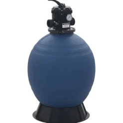 Pool- & Spatilbehør^Pool & spa – filtre - Living sandfilter til pool multiventil med 6 indstillinger 560 mm blå
