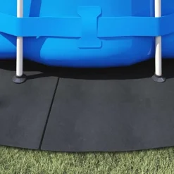 Pool- & Spatilbehør^Pool Bundark i Polyester Geotekstil Ø 428 cm | Farve: Sort