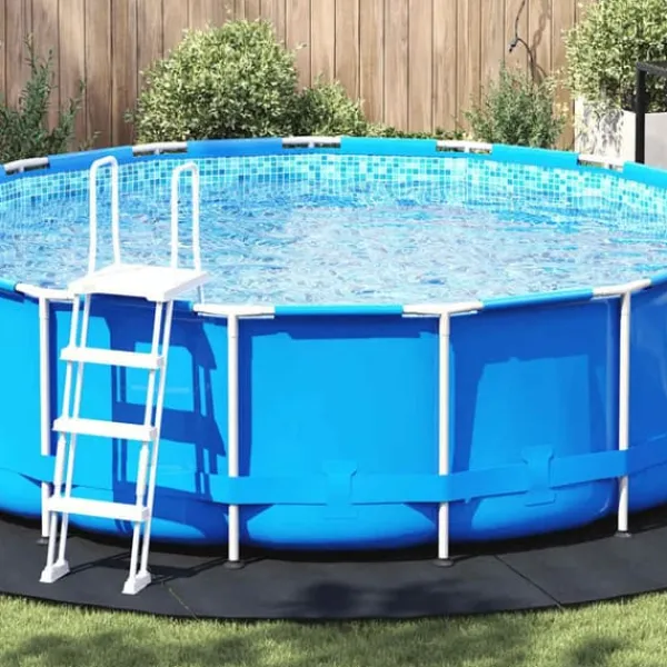 Pool- & Spatilbehør^Pool Bundlag i Polyester Geotekstil | Ø 458 cm | Farve: Sort