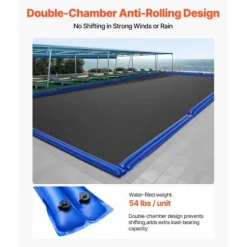 Sale Pool Cover Vandposer, 5 stk., 300x30 cm, Blå, PVC Pool- & Spatilbehør