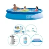 Pooler^Pool med tilbehør - 6 stk - Intex Easy Set Rund 366x76 cm