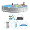 Pooler^Pool plus tilbehør - 6 stk - Intex Prisme Ramme Rund 366x76 cm
