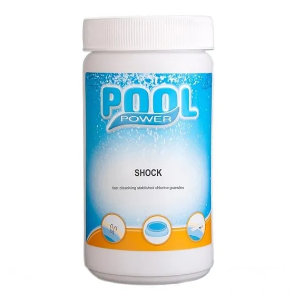 New Pool Power Shock-flaske 1 kg Pool- & Spatilbehør