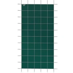 Clearance Pool sikkerhedsafdækning 18x36FT rektangulær til indendørs swimmingpool. Robust grønt net for vinterbeskyttelse og sikkerhed. Pool- & Spatilbehør