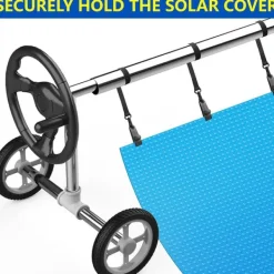 Pool- & Spatilbehør^Pool Solar Cover Reel Fastgørelsessæt med stropper 6-pack