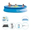 Pool- & Spatilbehør^Pool tilbud - 7 stk - Intex Easy Set Rundt 366x76 cm
