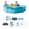 New Pool tilbud - Intex Metalramme Rund Strand 305x76 cm Pooler