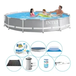 Pooler^Pool tilbud - Intex Prisme Ramme Rund 366x76 cm
