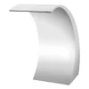 Springvand & Damme^Pool vandfald fontæne - Spillway-kaskade - 30×60 cm - 5,08 cm indvendigt gevind - Metal - Sølv