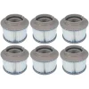 Sale Poolfilter, Nem Installation, Effektiv Filtrering,6 Pcs Pool- & Spatilbehør
