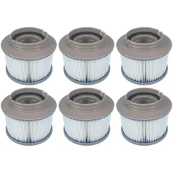 Sale Poolfilter, Nem Installation, Effektiv Filtrering,6 Pcs Pool- & Spatilbehør