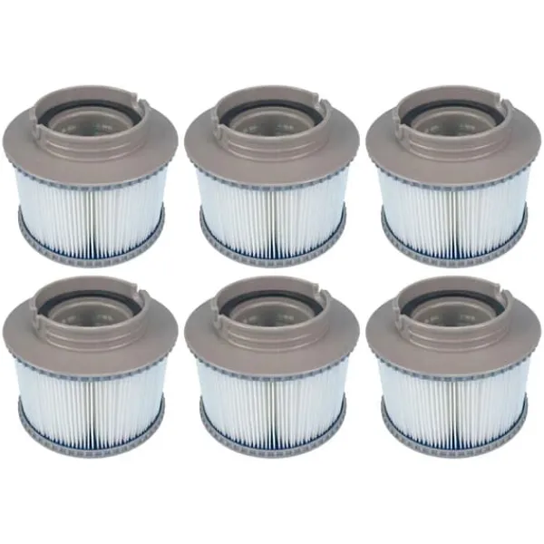 Sale Poolfilter, Nem Installation, Effektiv Filtrering,6 Pcs Pool- & Spatilbehør