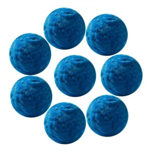 Pool- & Spatilbehør^Poolfilterkugler, 1,4 kg, Blå, Polyesterfiber filtermedie