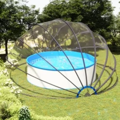 Pool- & Spatilbehør^Poolovertræk - Living poolkuppel 559x275 cm