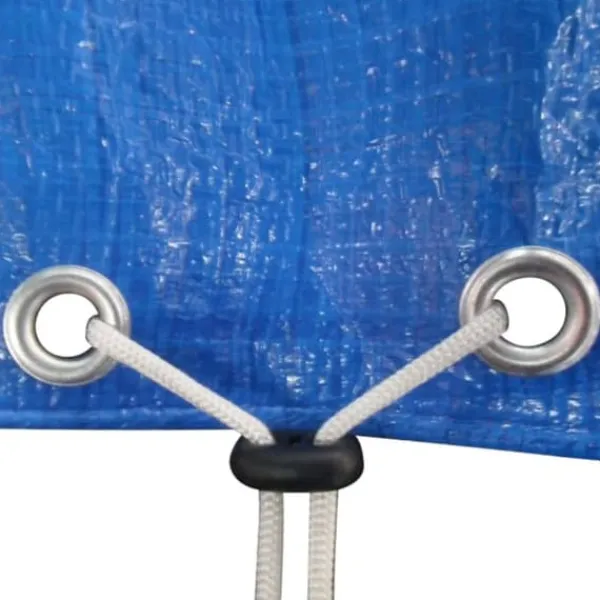 Pool- & Spatilbehør^Poolovertræk til rektangulære svømmebassiner - 90 g/m² | Størrelse: 394x207 cm