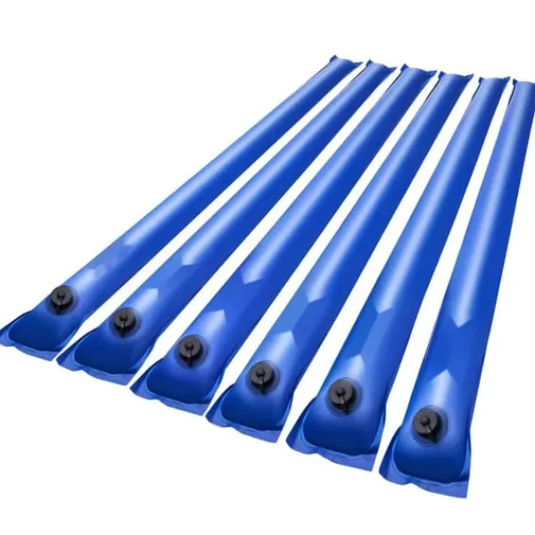 Pool- & Spatilbehør^Poolovertræks vandposer, 6 pakker, 1220mm, Enkeltkammer vandslanger, PVC, Lækagesikre, Blå