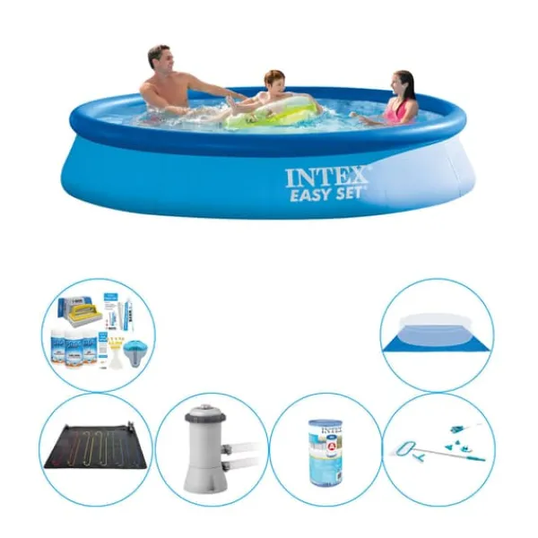 Pooler^Poolsæt - 7 stk - Intex Easy Set Rundt 366x76 cm