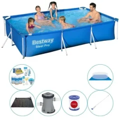 Bestway Pooler^Poolsæt - Steel Pro 300x201x66 cm
