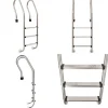 Pool- & Spatilbehør^Poolstige 3 trin rustfrit stål 304 120 cm - Poolstige - Poolstiger - Home & Living