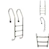 Pool- & Spatilbehør^Poolstiger - Living poolstige 3 trin rustfrit stål 304 120 cm