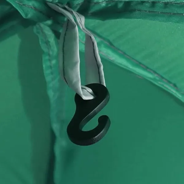 Pool- & Spatilbehør^Pooltelt med flue og netvægge - Vandtæt og transportabel | Farve: Havgrøn | Størrelse: 690x690 cm