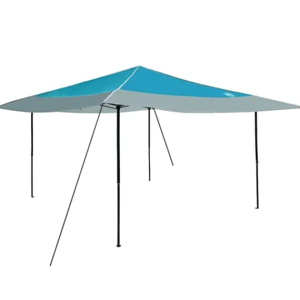 Telte & Lysthuse^Pop-up canopy telt - Rummeligt udendørs skyggetelt | Farve: Blå | Størrelse: 400x400 cm