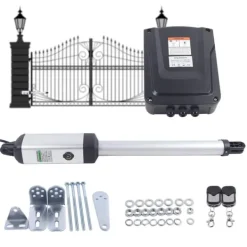 Skure, Garager & Carports^Portåbner, 50W Motor, 300 kg Kapacitet,Hvid