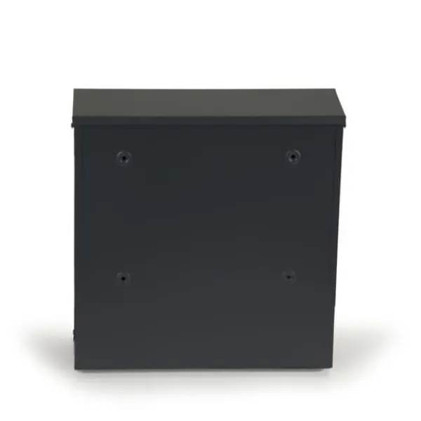 Outlet Postkasse 37 x 37 x 10 cm - Galvaniseret stål - Antracit Postkasser & Brevindkast